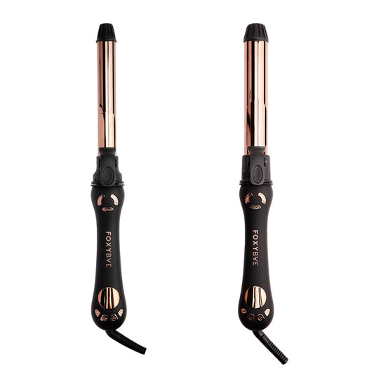 Rose Gold Titanium Rotating Curler