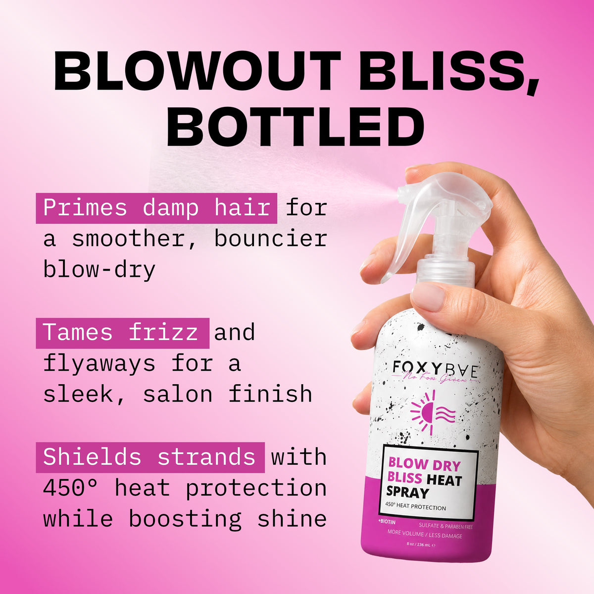 Blow Dry Bliss — Blowout Primer & Heat Protectant
